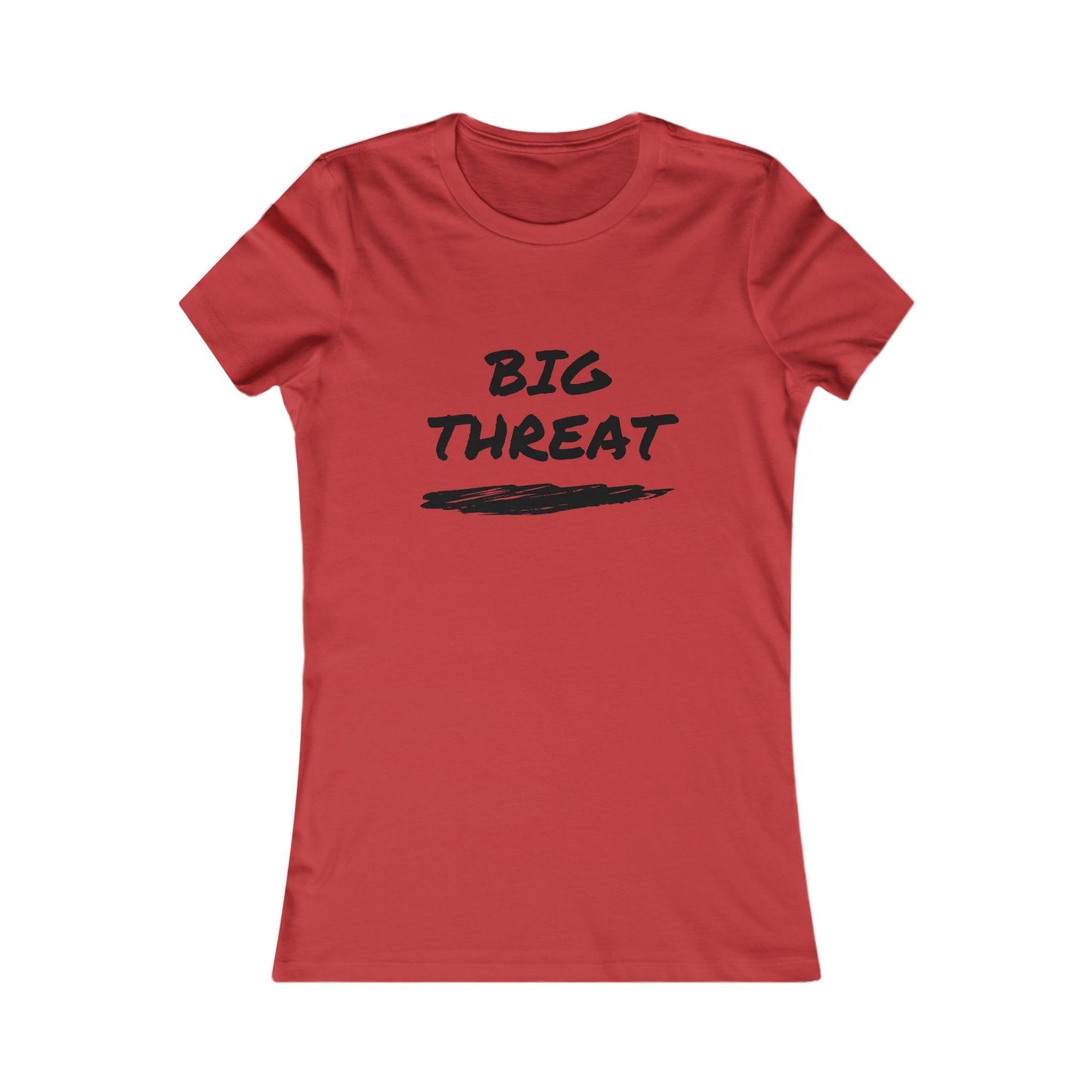 Big Threat Fitted T-Shirt