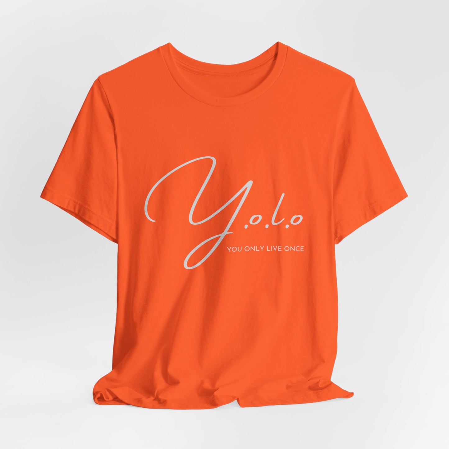 "Y.o.l.o"  Jersey Short Sleeve Tee