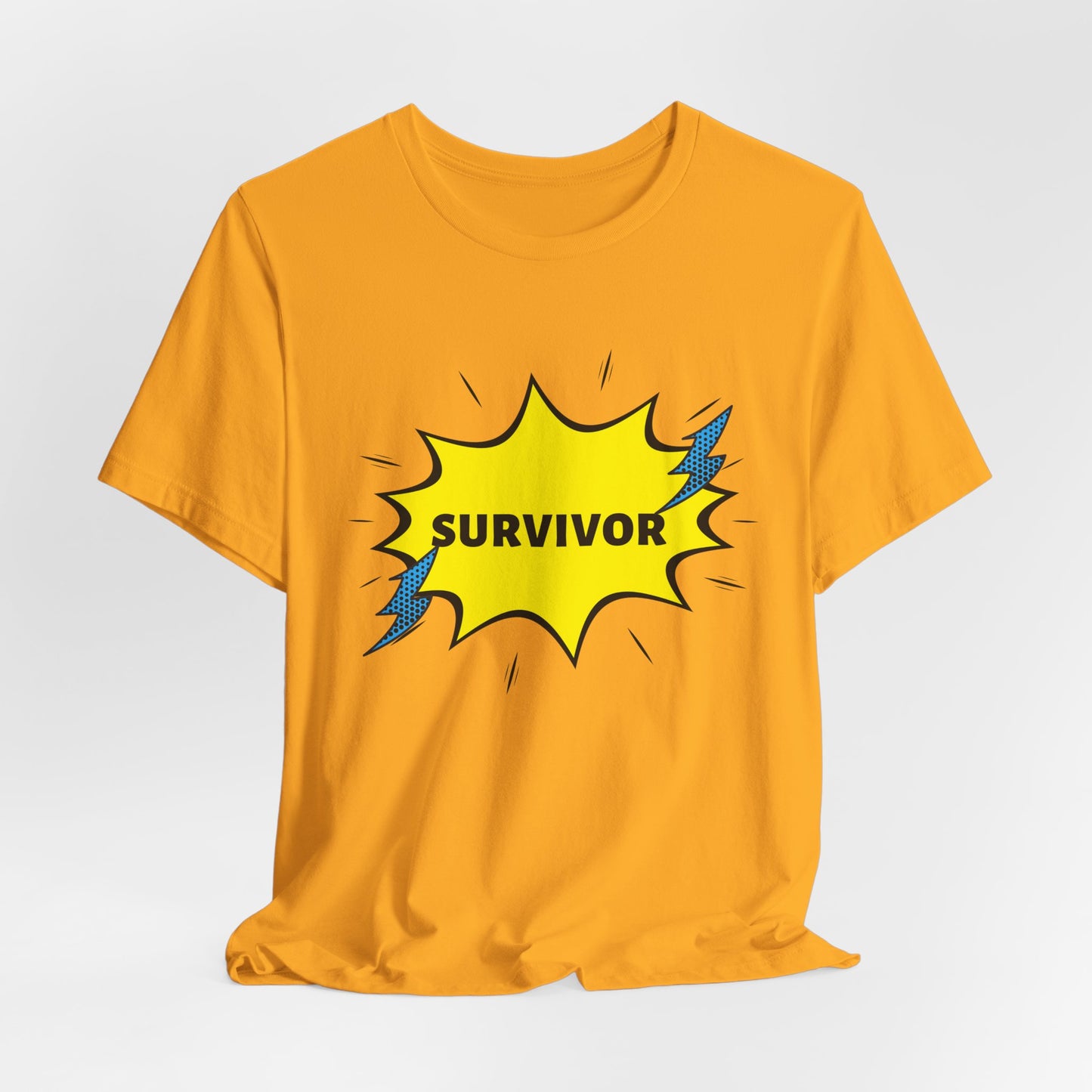 "Survivor" Jersey Short Sleeve Tee