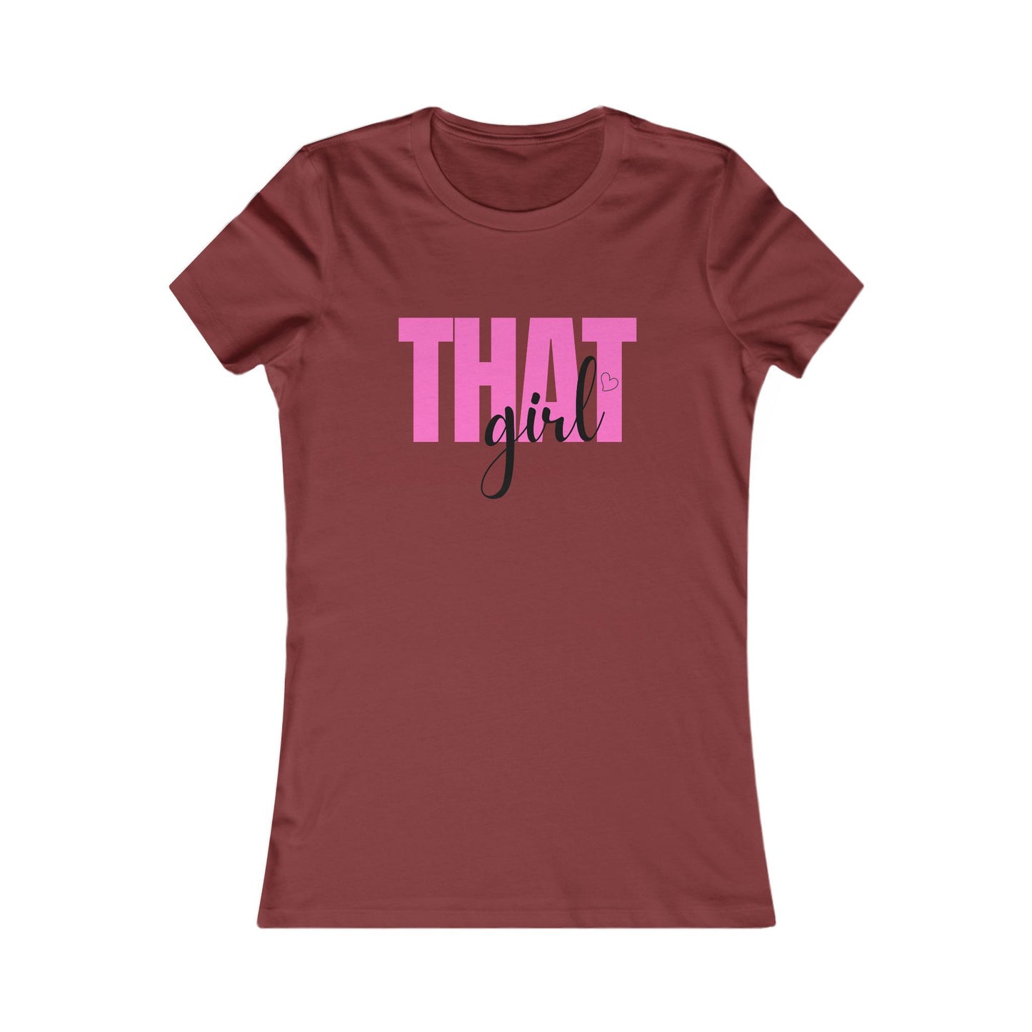 That Girl Fitted T-Shirt