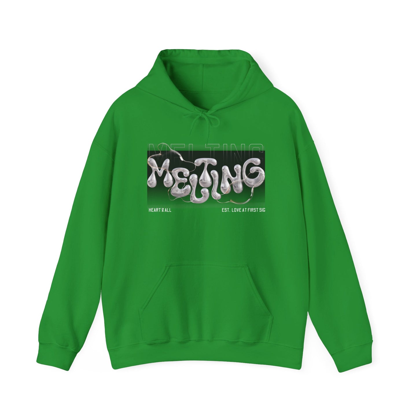 "Melting" Hooded Sweatshirt - Casual Streetwear