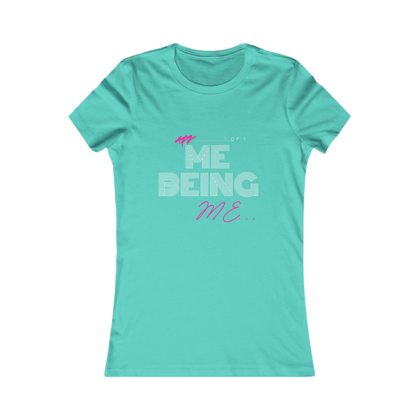 Me Being Me Fitted T-Shirt