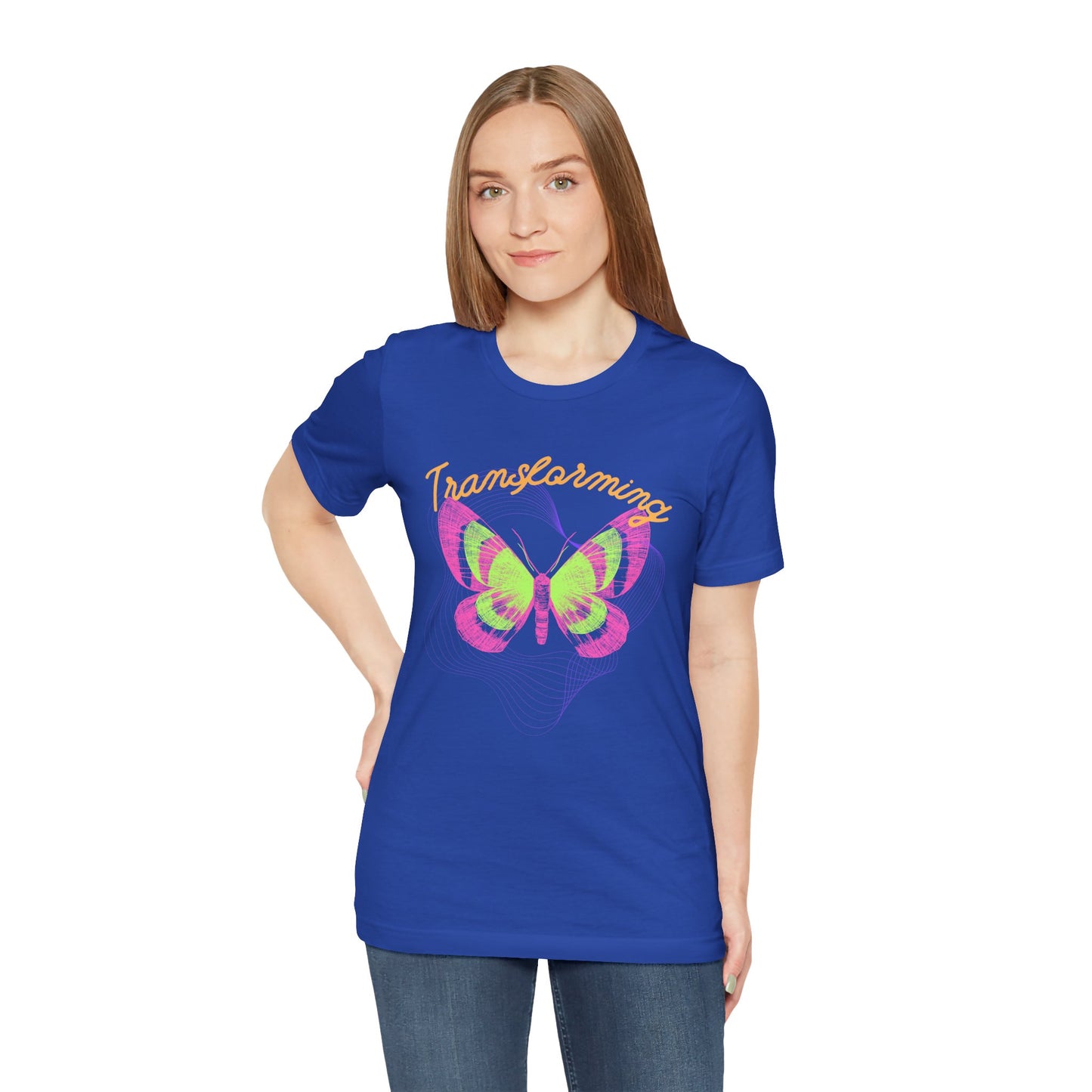 "Transforming" Jersey Short Sleeve Tee