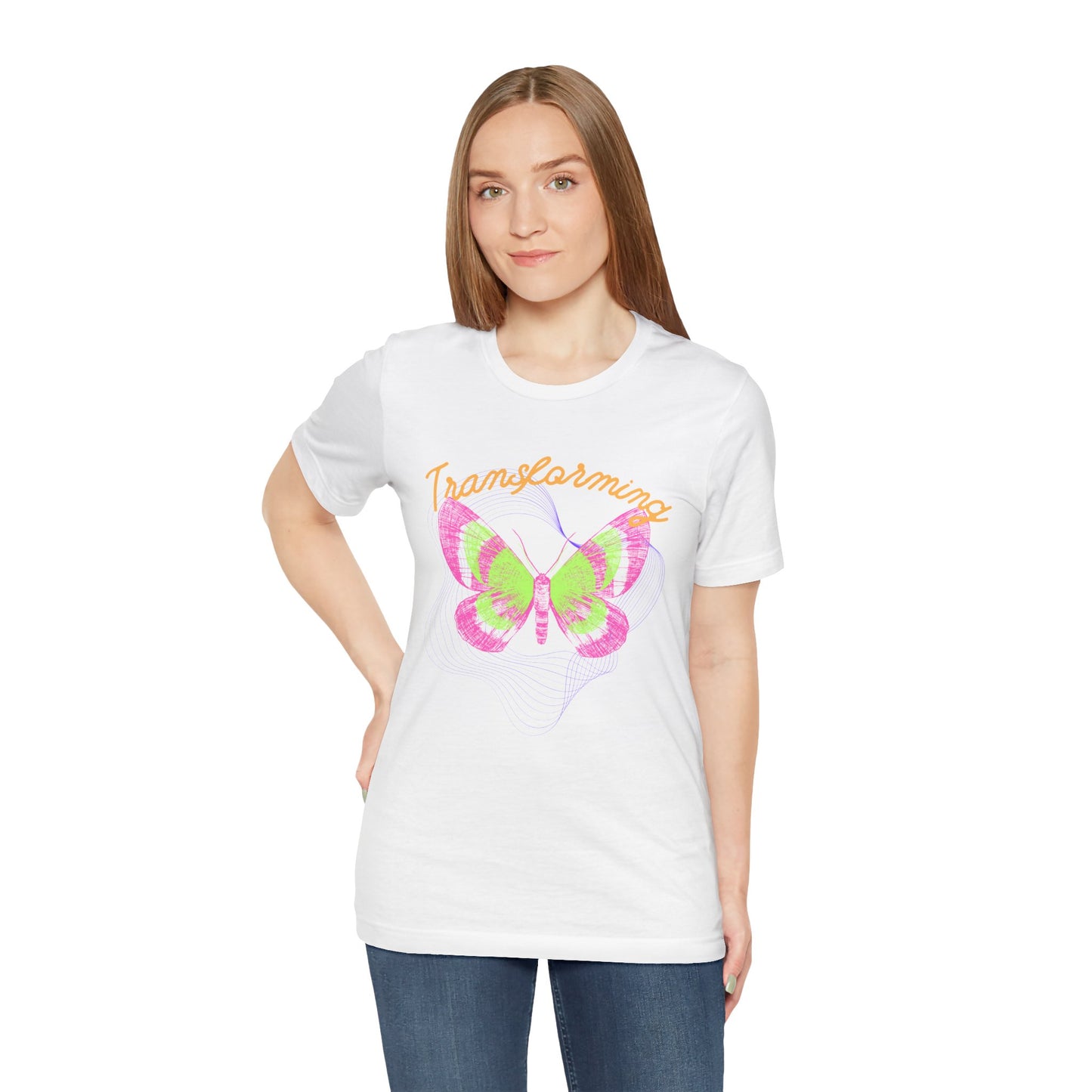 "Transforming" Jersey Short Sleeve Tee