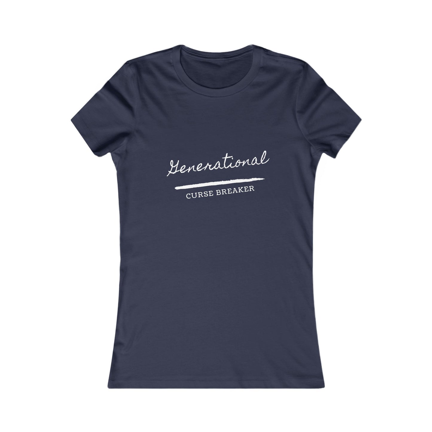 Generational Curse Breaker Fitted T-Shirt