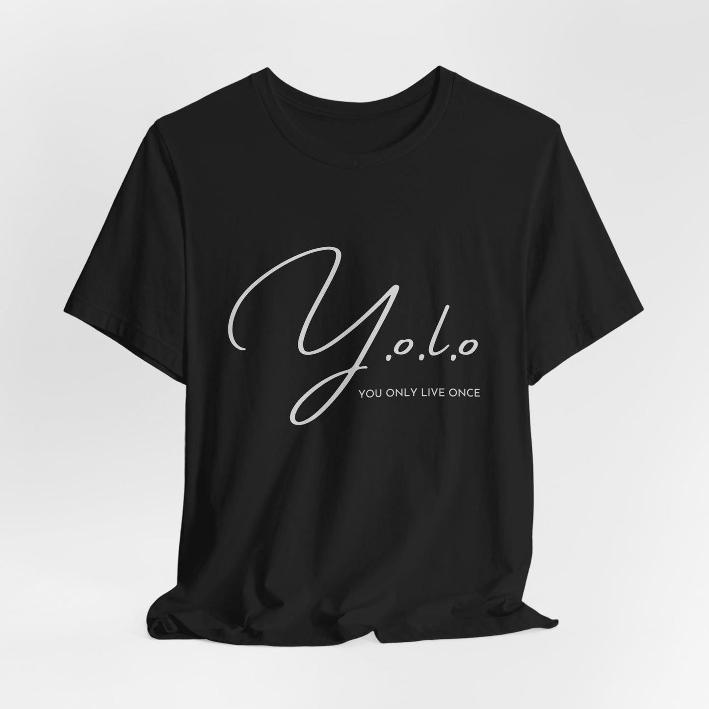 "Y.o.l.o"  Jersey Short Sleeve Tee