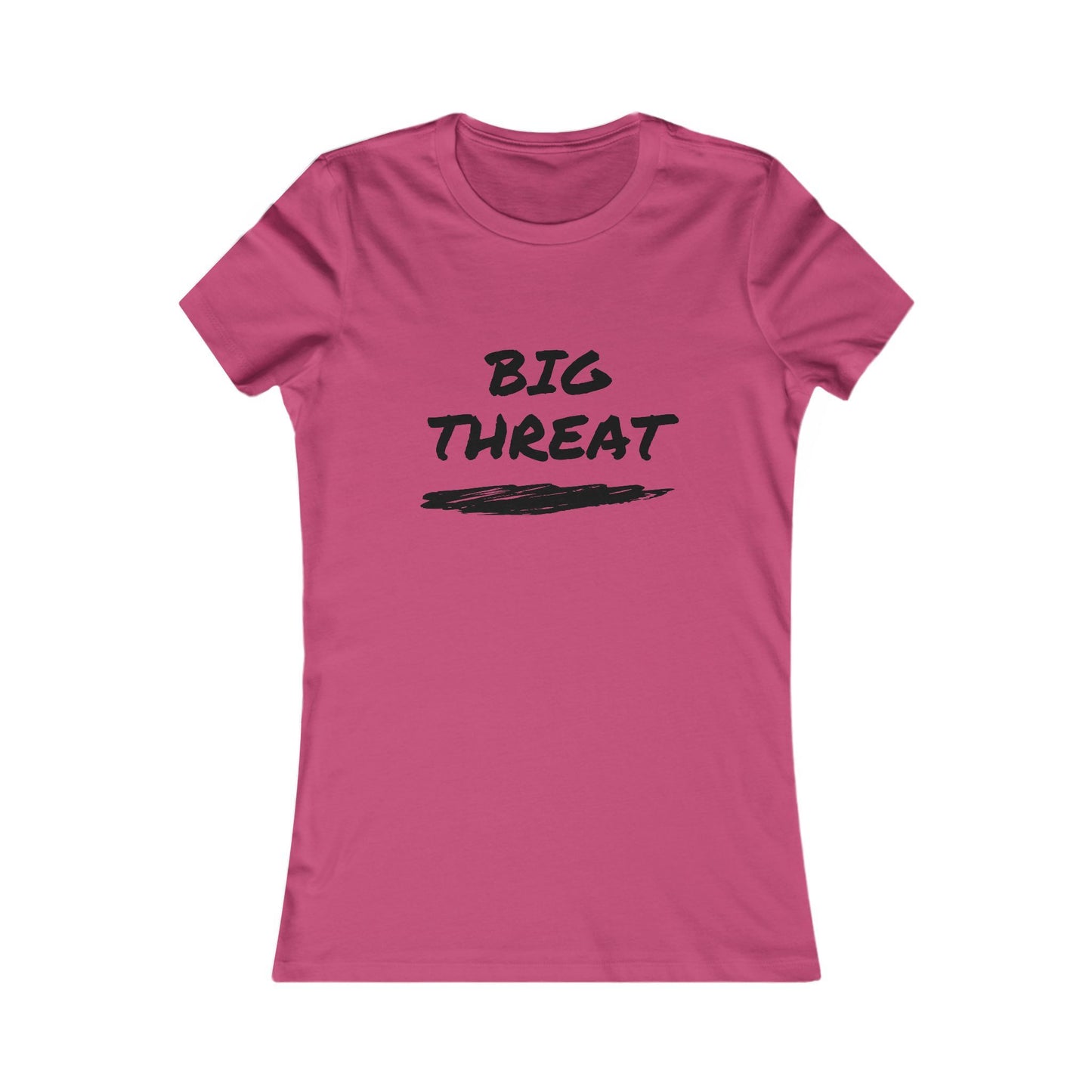 Big Threat Fitted T-Shirt