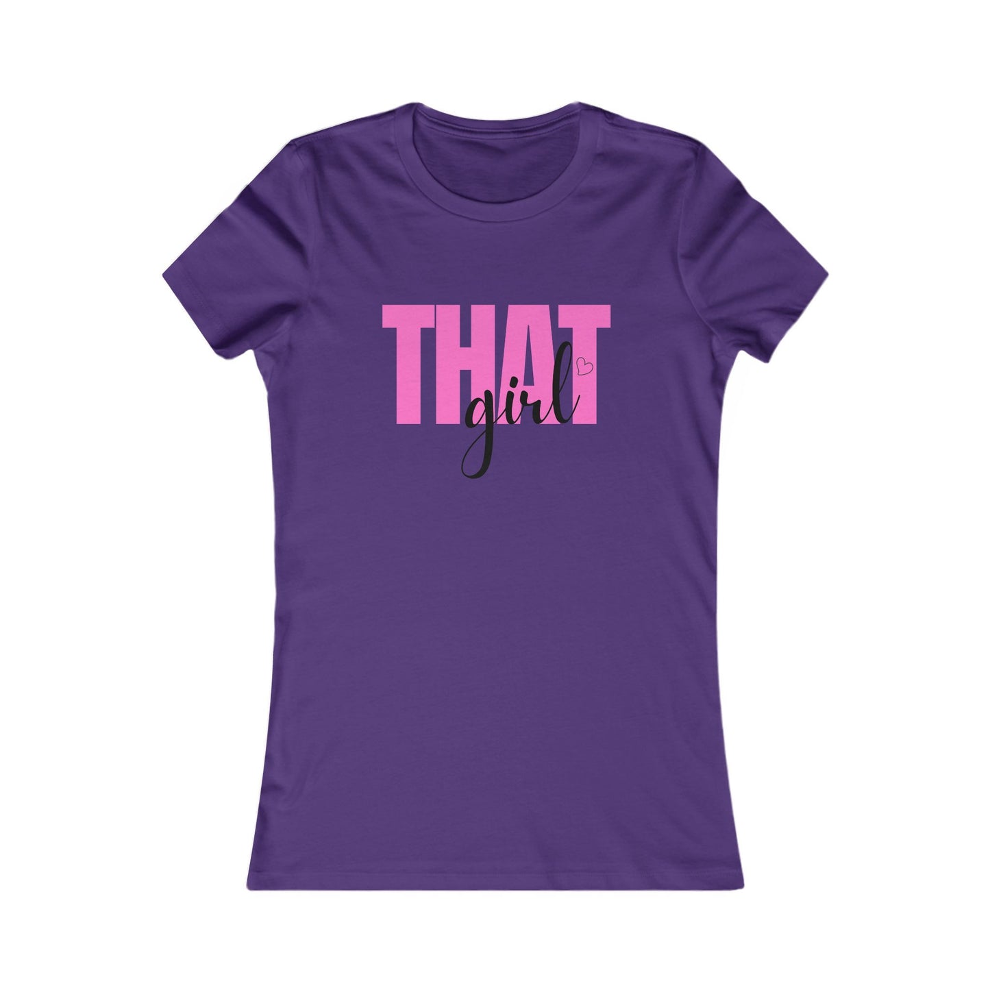 That Girl Fitted T-Shirt