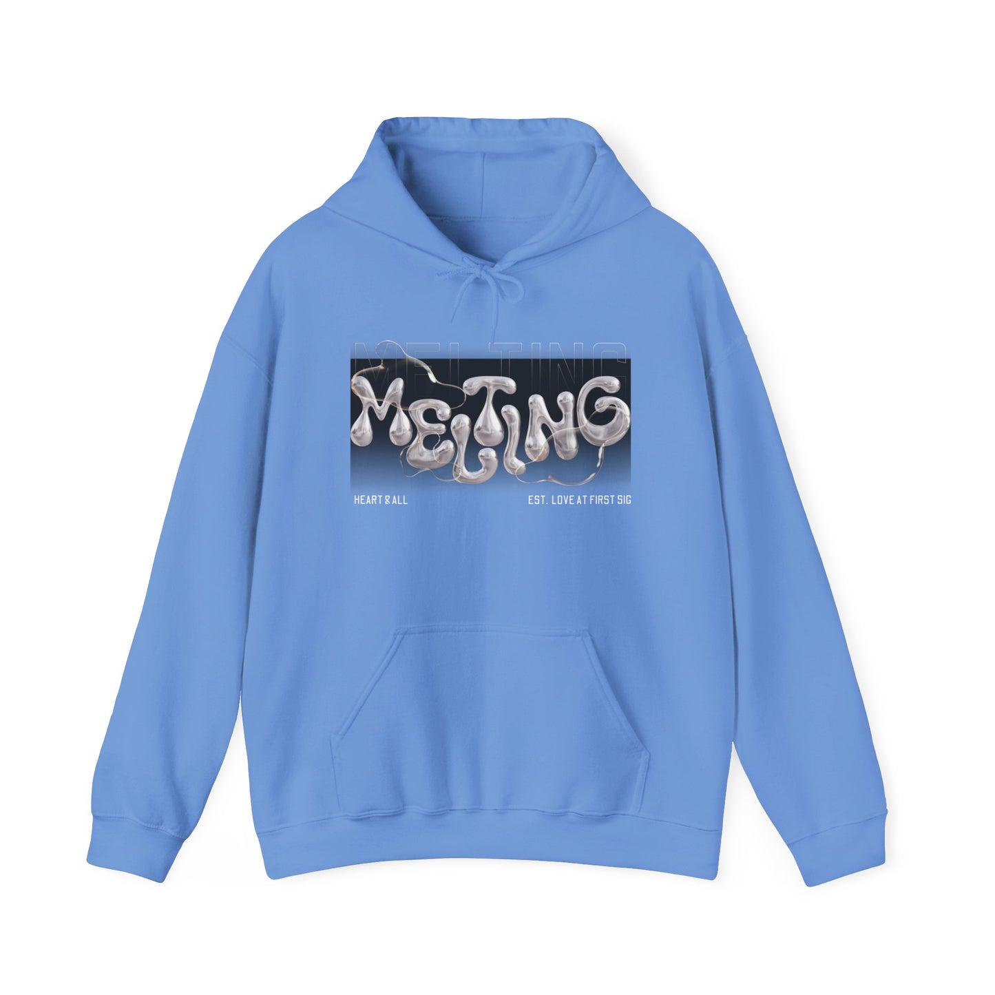 "Melting" Hooded Sweatshirt - Casual Streetwear
