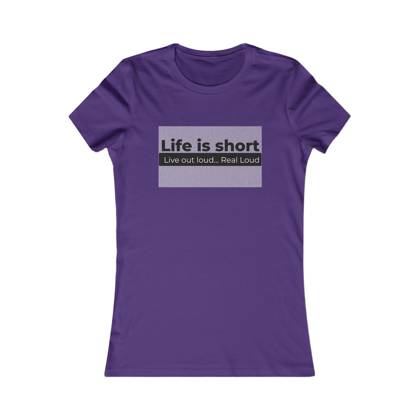 "Live Out Loud" - Women's Graphic Tee