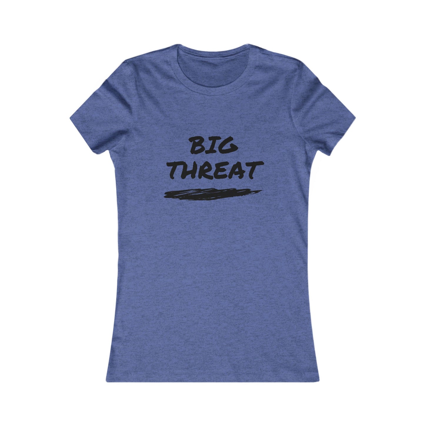 Big Threat Fitted T-Shirt