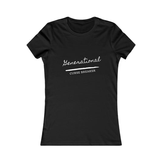 Generational Curse Breaker Fitted T-Shirt