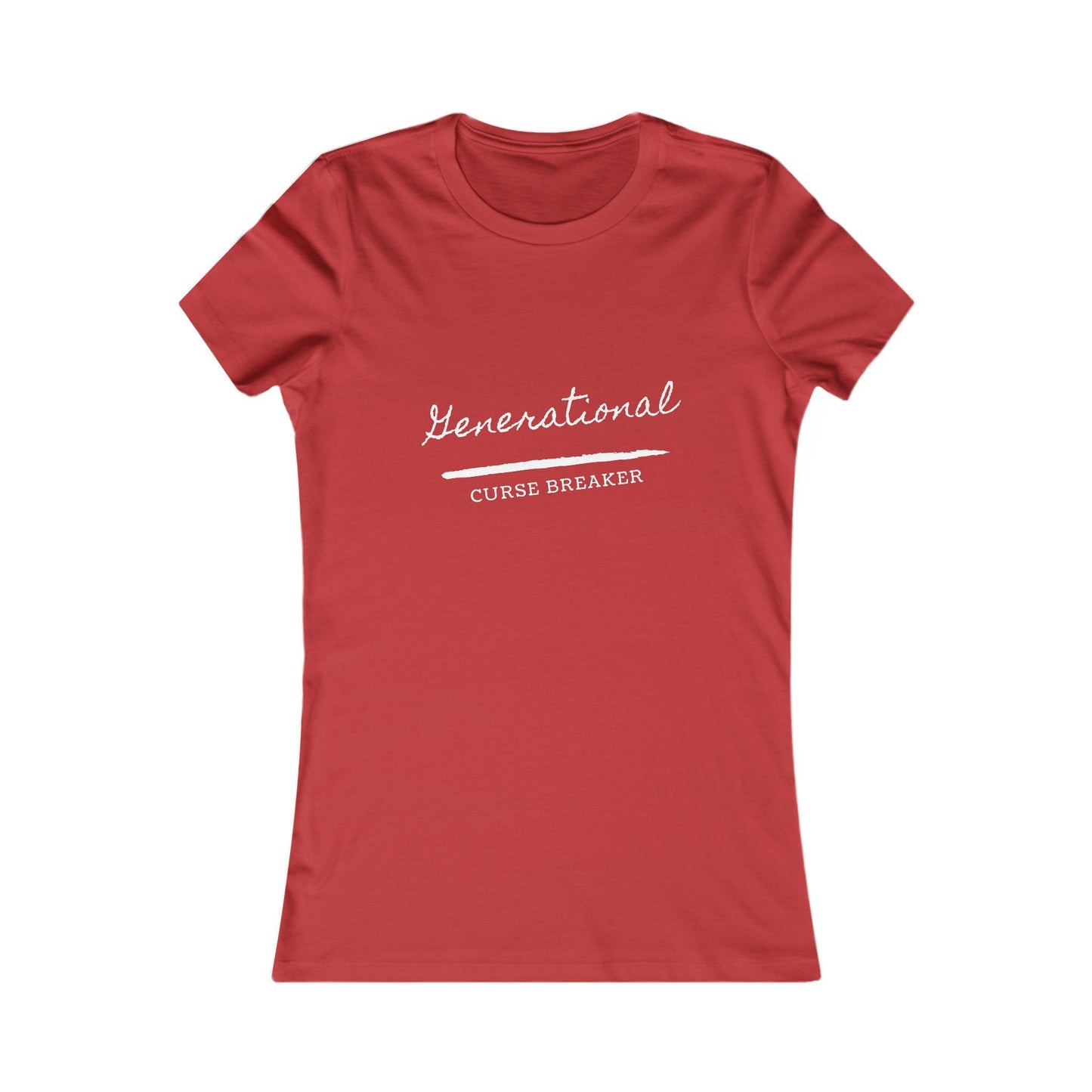 Generational Curse Breaker Fitted T-Shirt