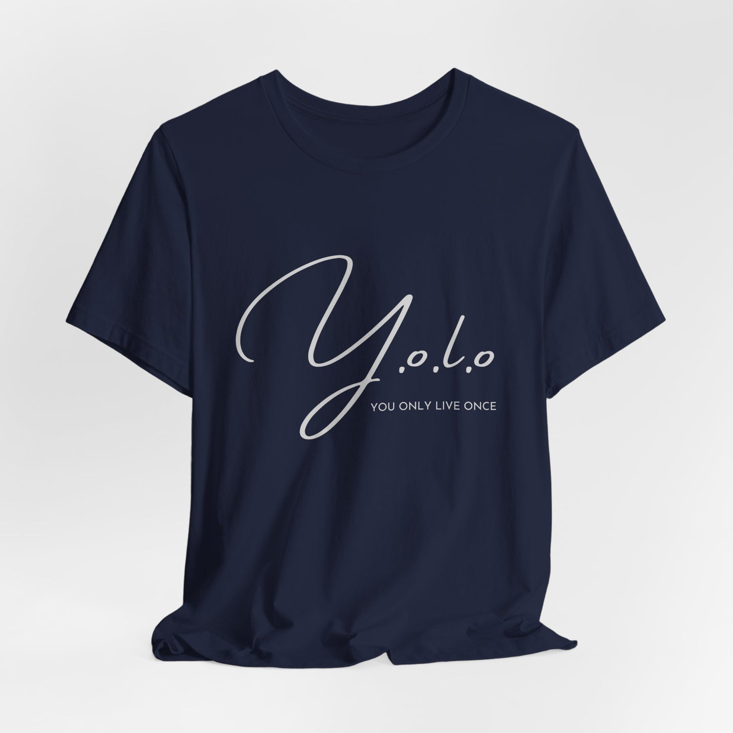"Y.o.l.o"  Jersey Short Sleeve Tee