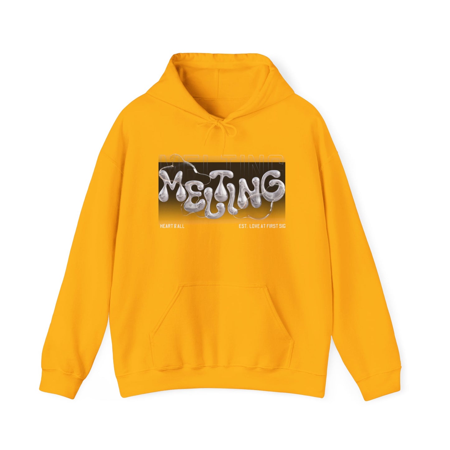 "Melting" Hooded Sweatshirt - Casual Streetwear