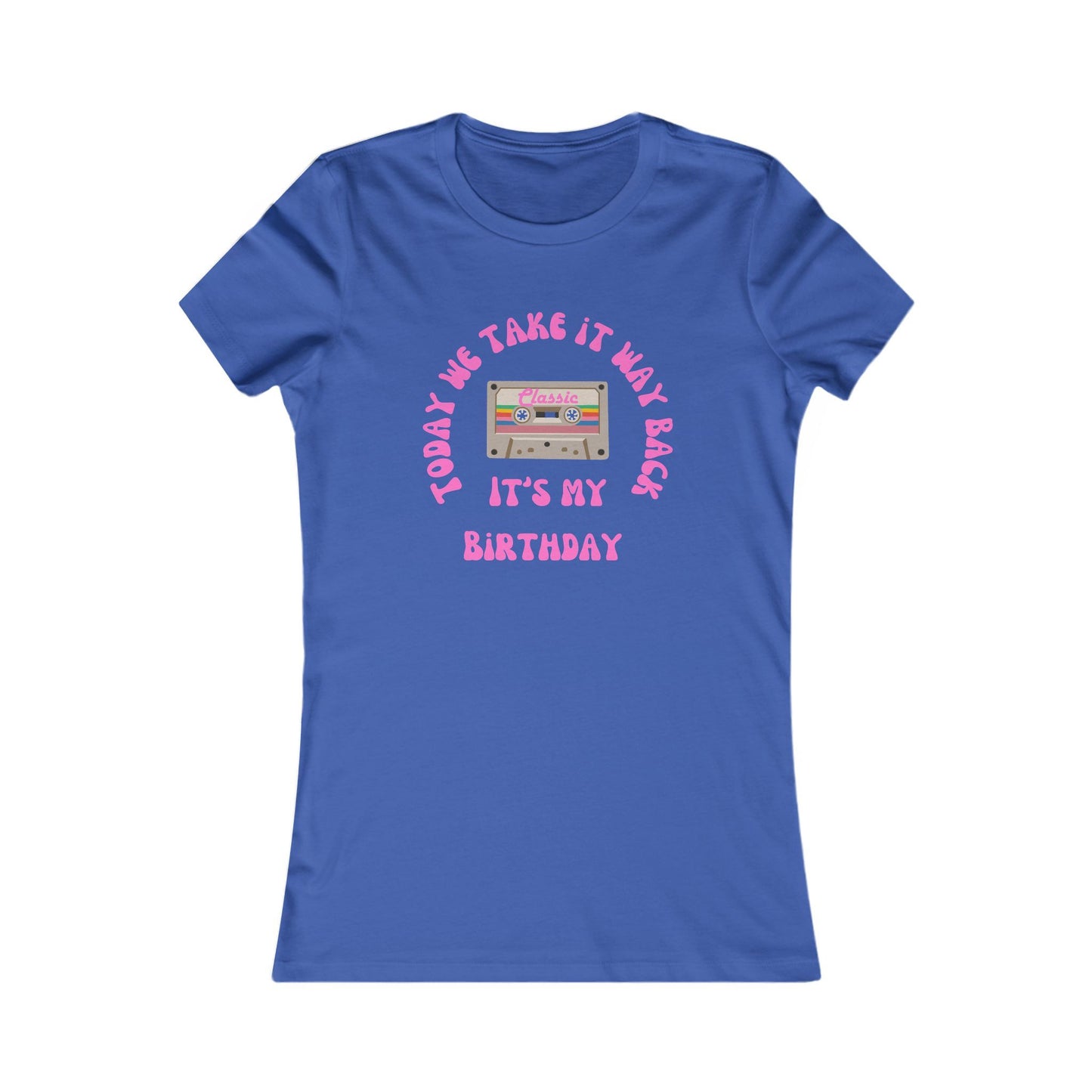 It's My Birthday Fitted T-Shirt