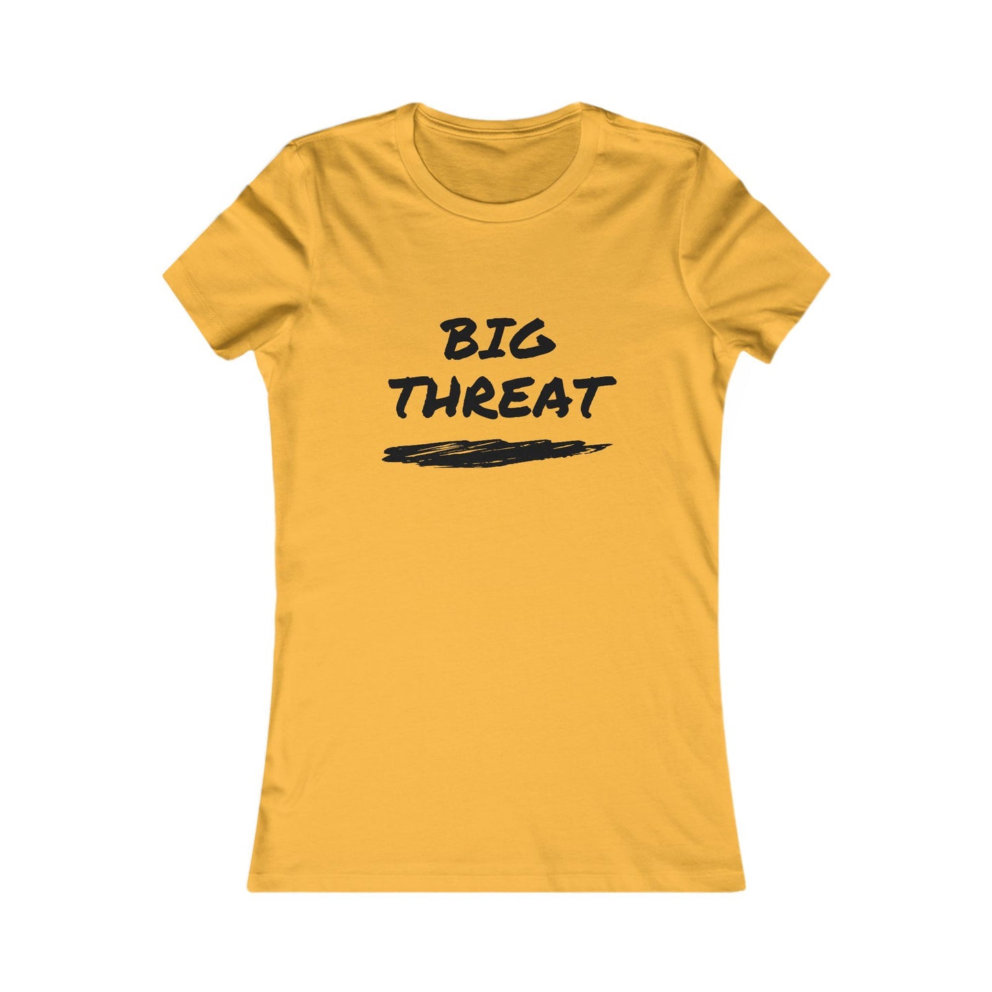 Big Threat Fitted T-Shirt