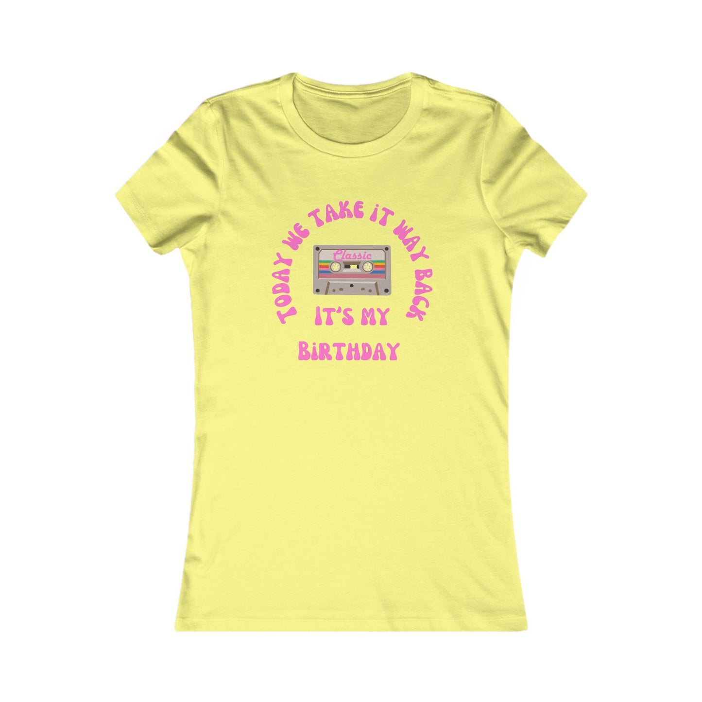It's My Birthday Fitted T-Shirt
