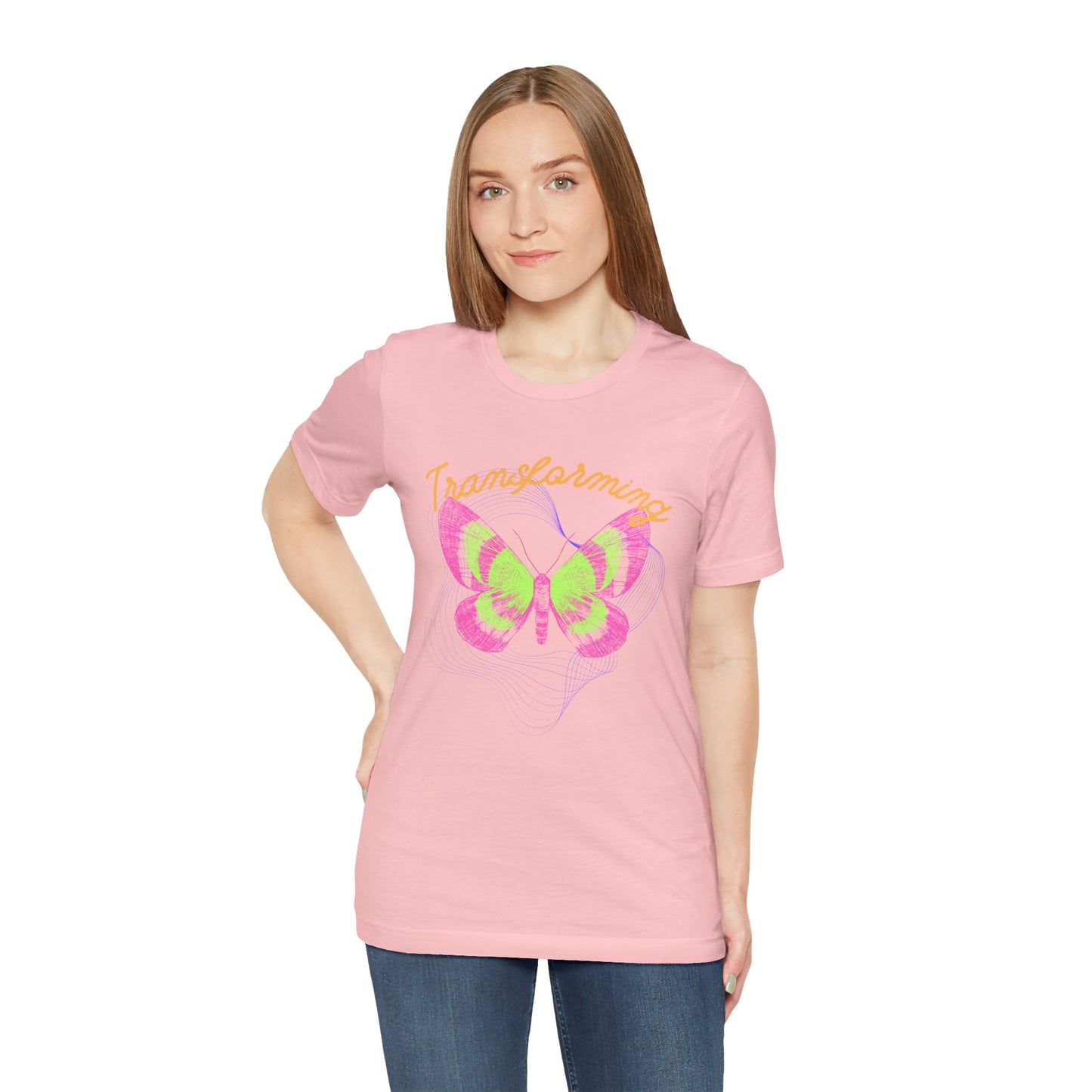 "Transforming" Jersey Short Sleeve Tee
