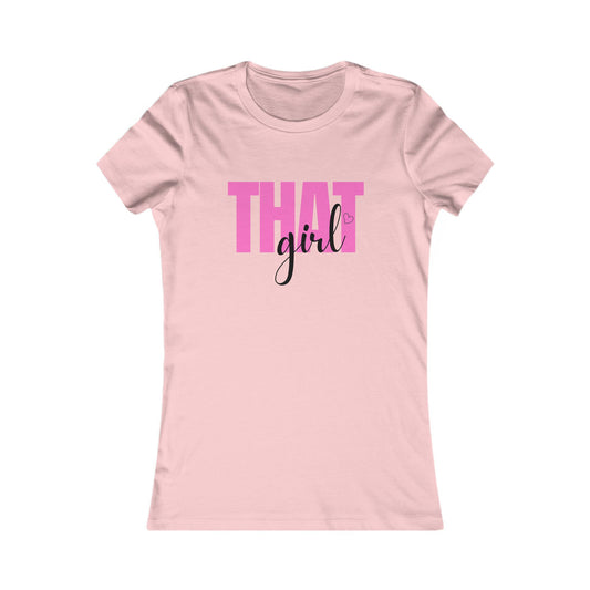 That Girl Fitted T-Shirt