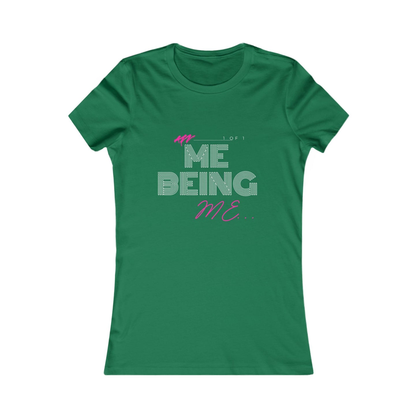 Me Being Me Fitted T-Shirt
