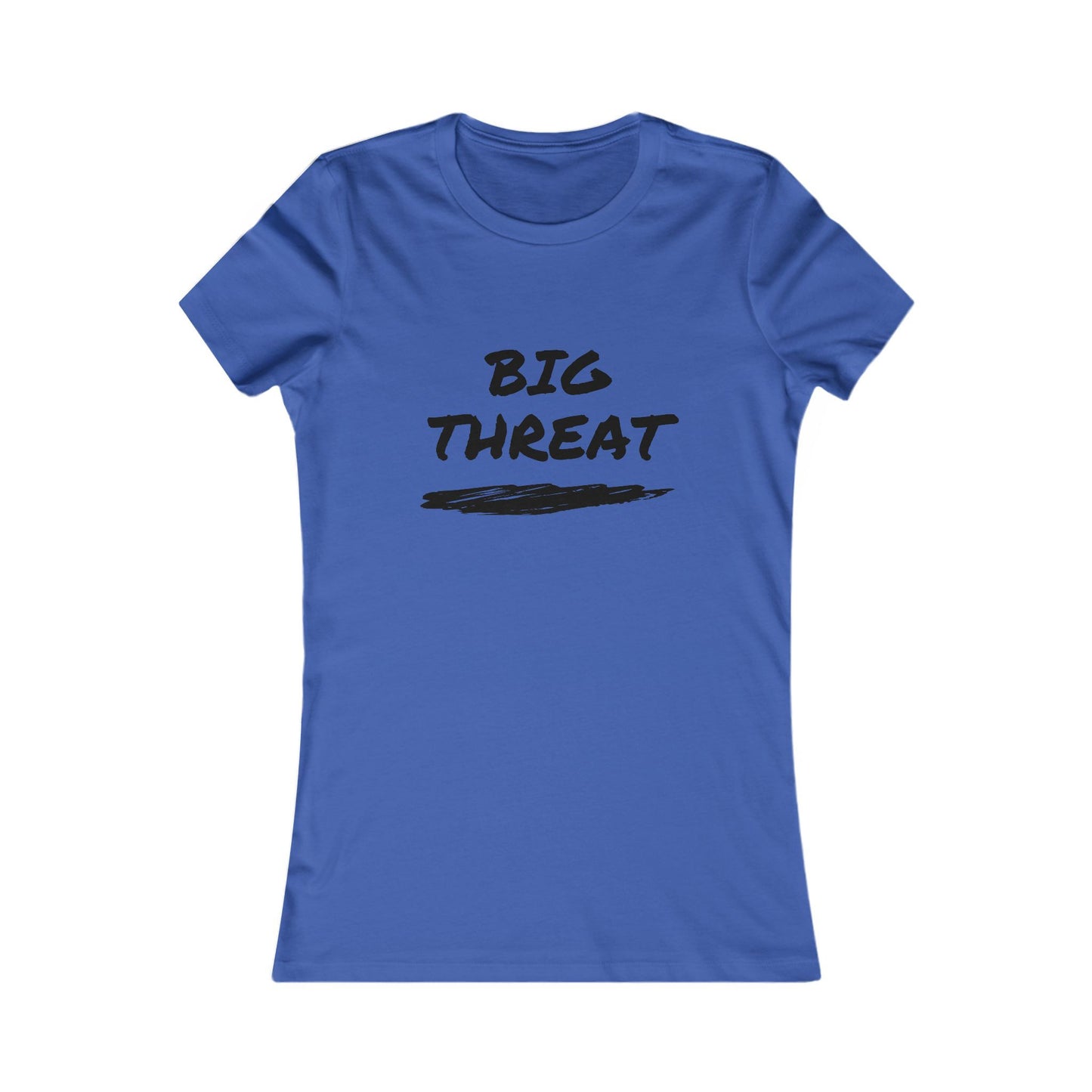 Big Threat Fitted T-Shirt