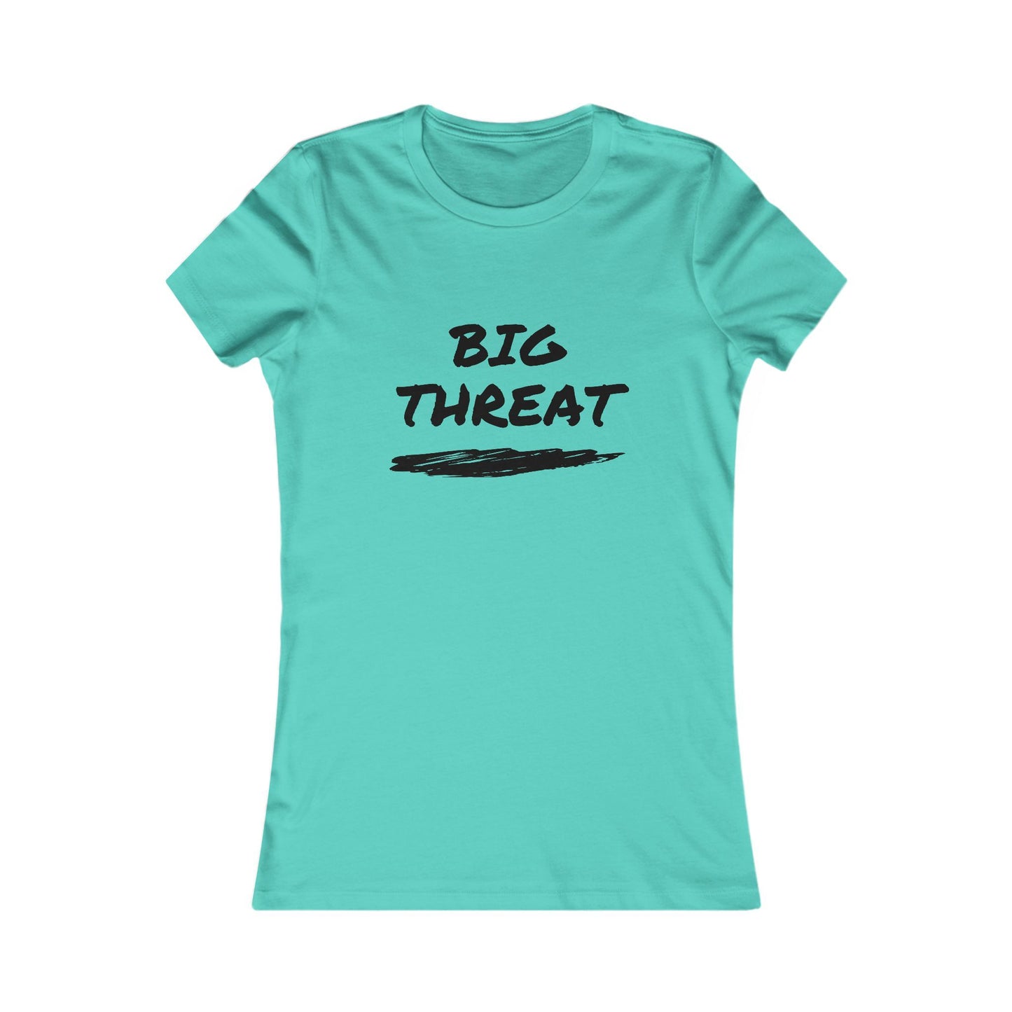 Big Threat Fitted T-Shirt