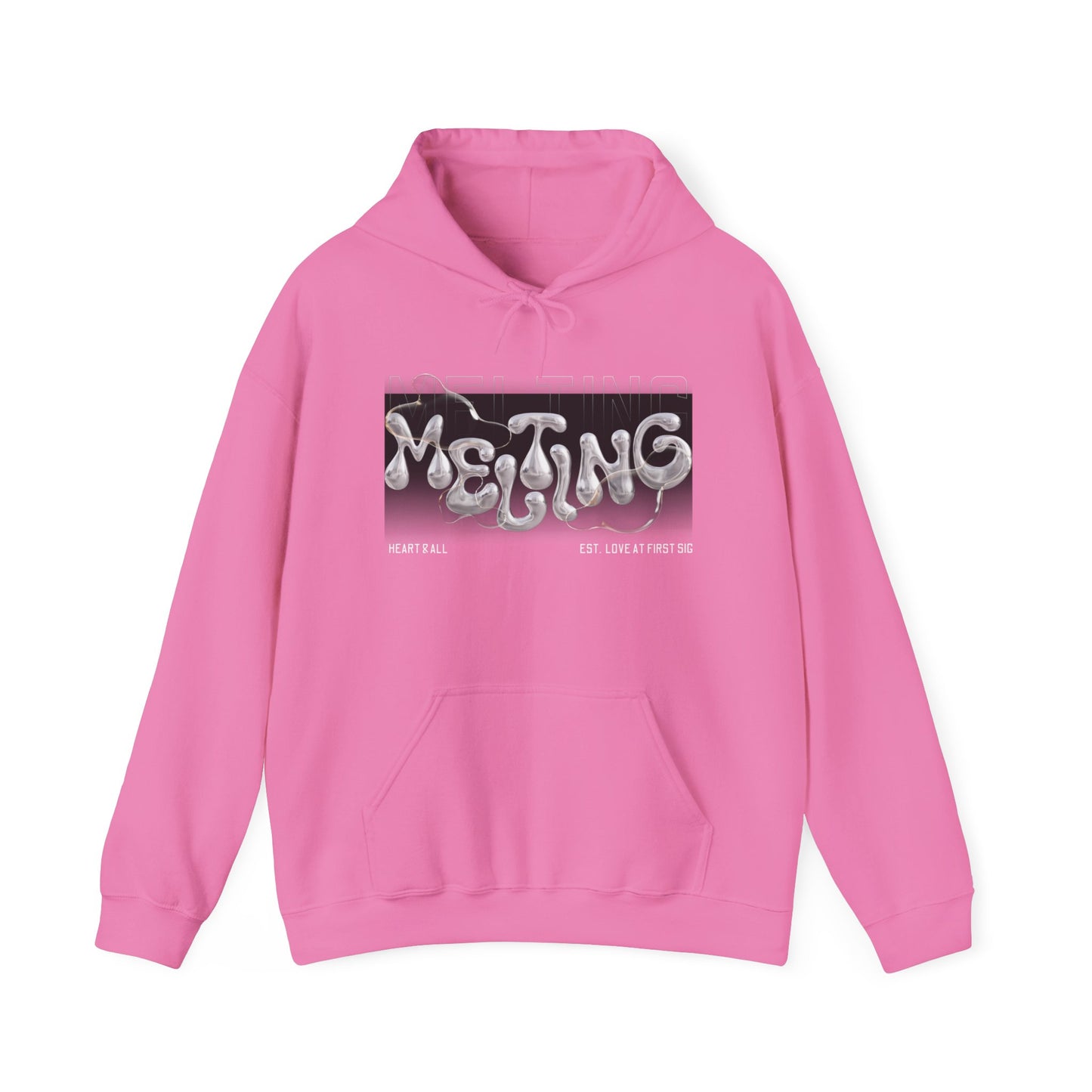 "Melting" Hooded Sweatshirt - Casual Streetwear