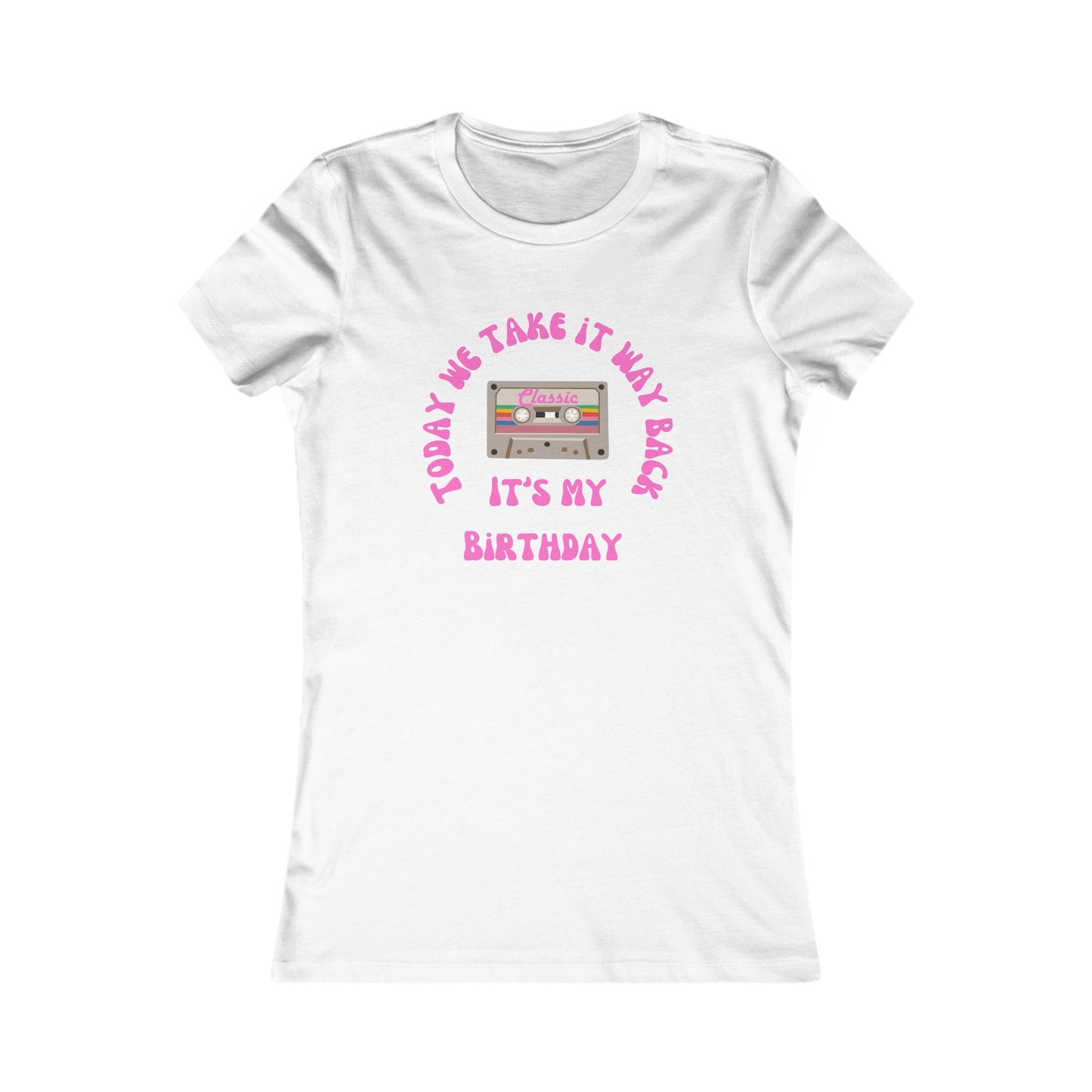 It's My Birthday Fitted T-Shirt