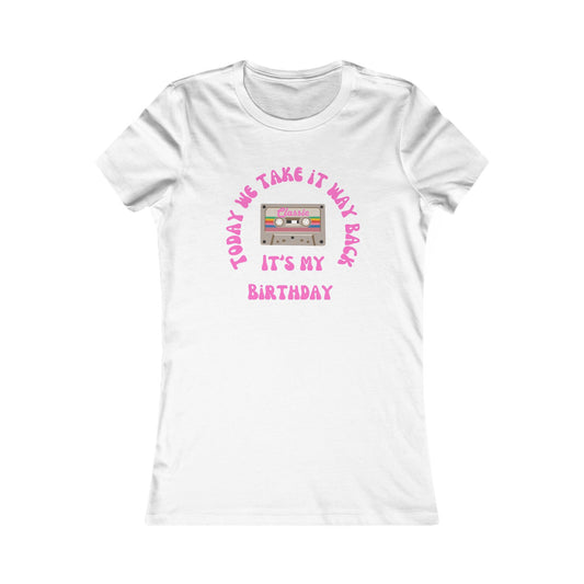 It's My Birthday Fitted T-Shirt