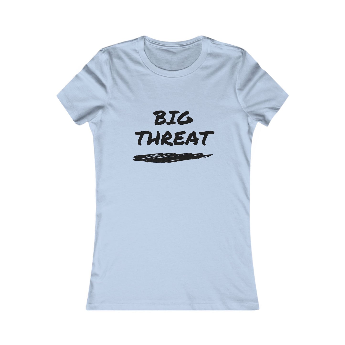 Big Threat Fitted T-Shirt