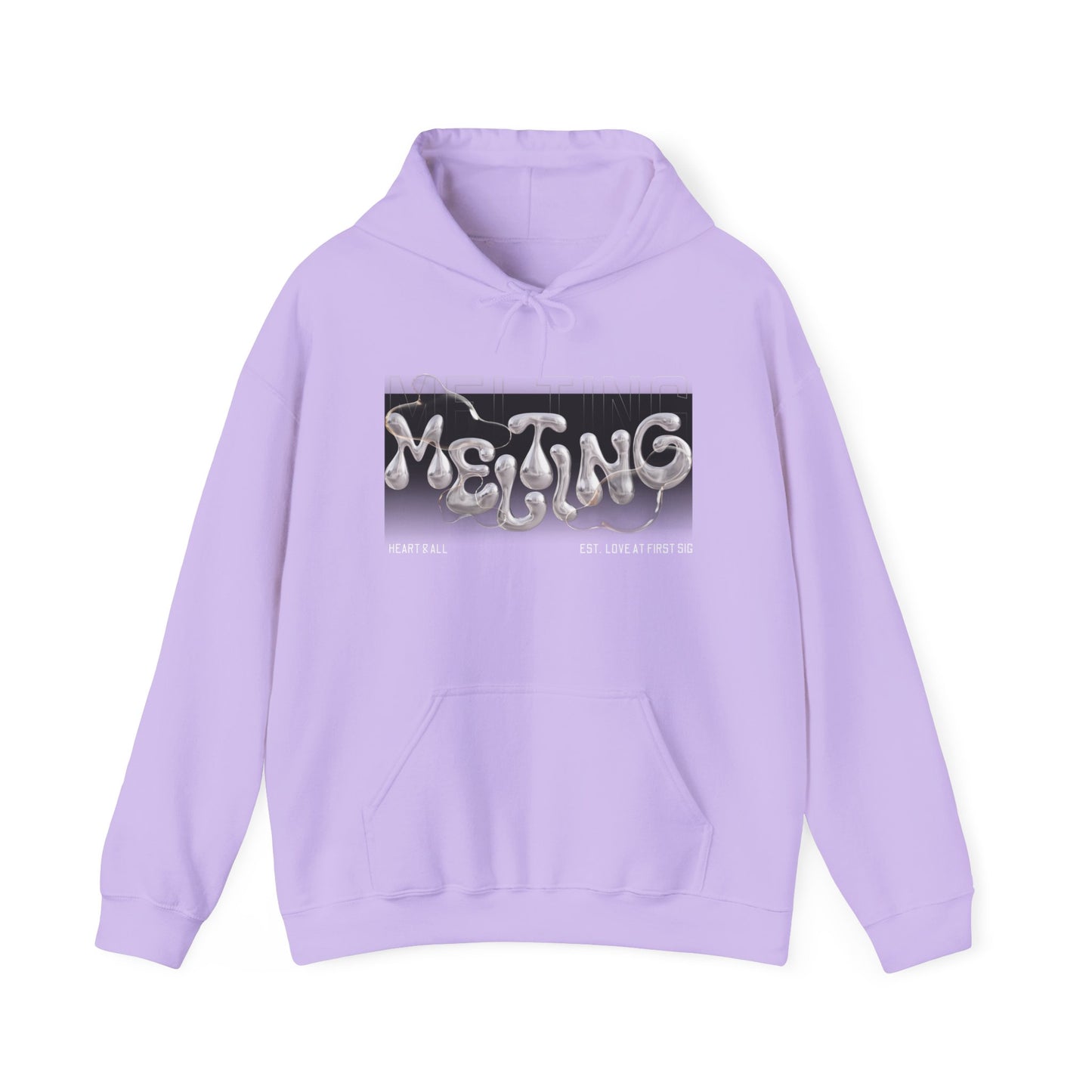 "Melting" Hooded Sweatshirt - Casual Streetwear