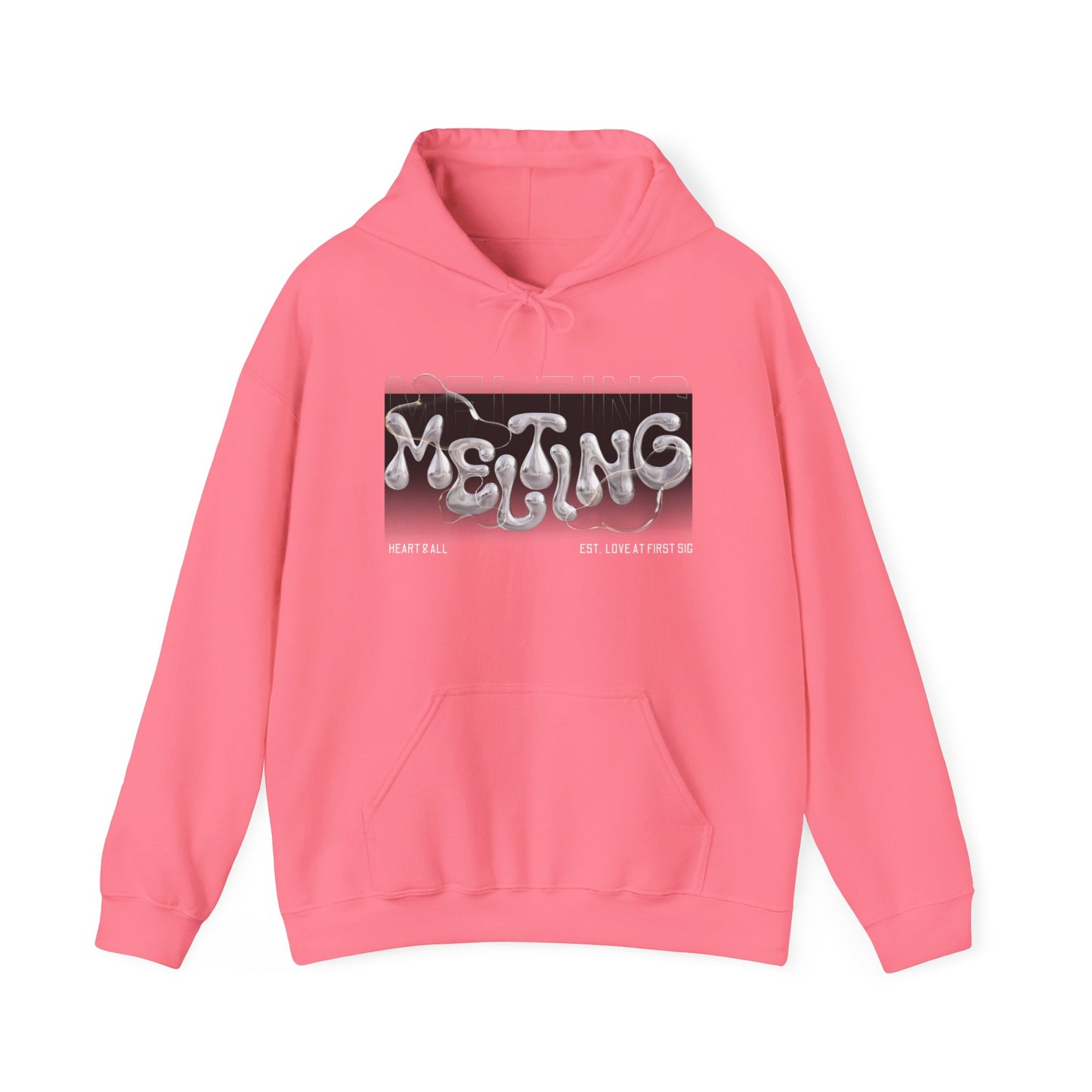 "Melting" Hooded Sweatshirt - Casual Streetwear