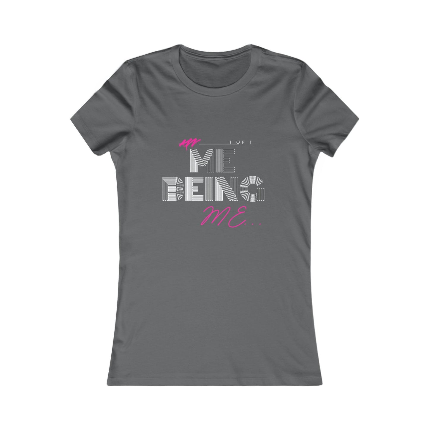Me Being Me Fitted T-Shirt