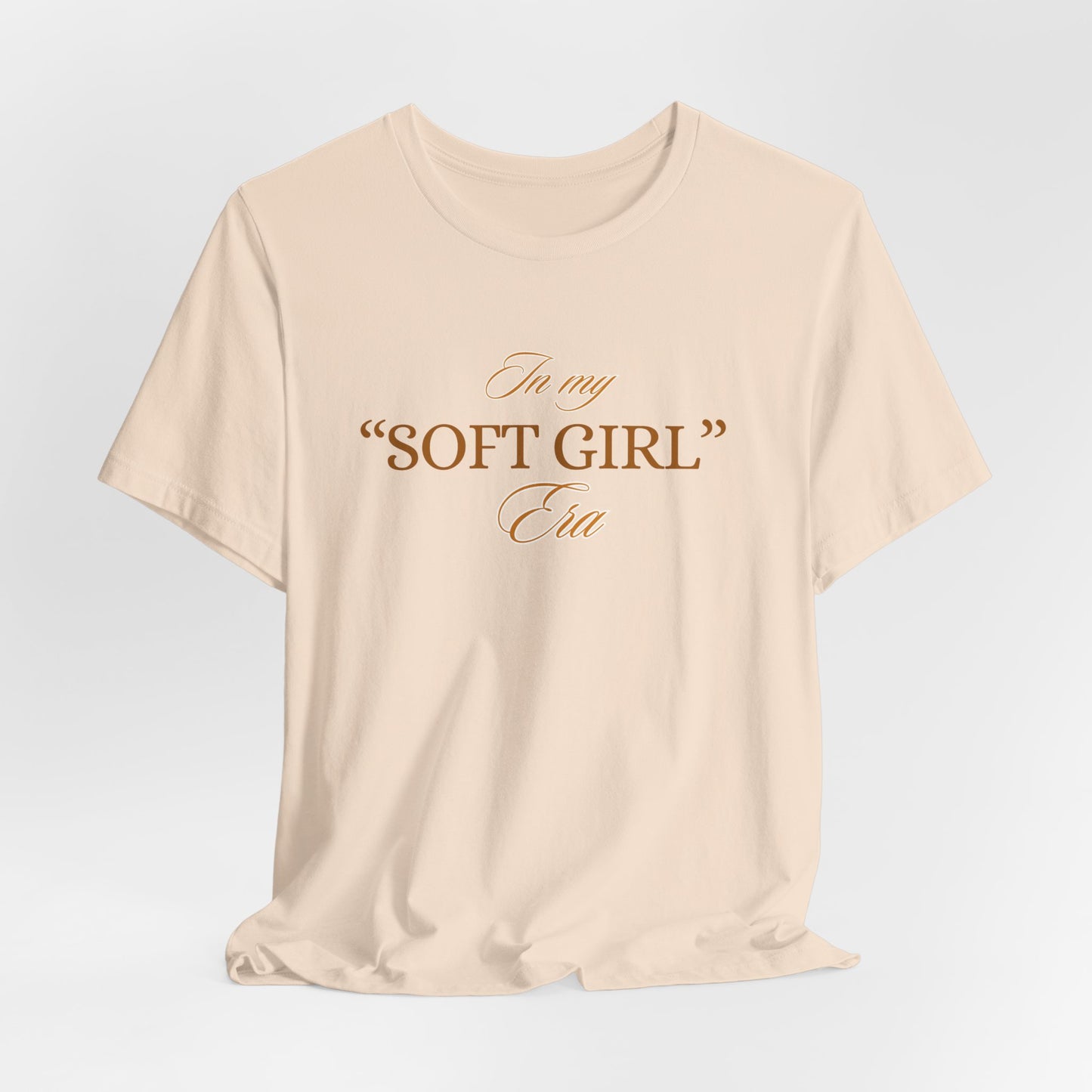 "Soft Girl Era" Jersey Short Sleeve Tee