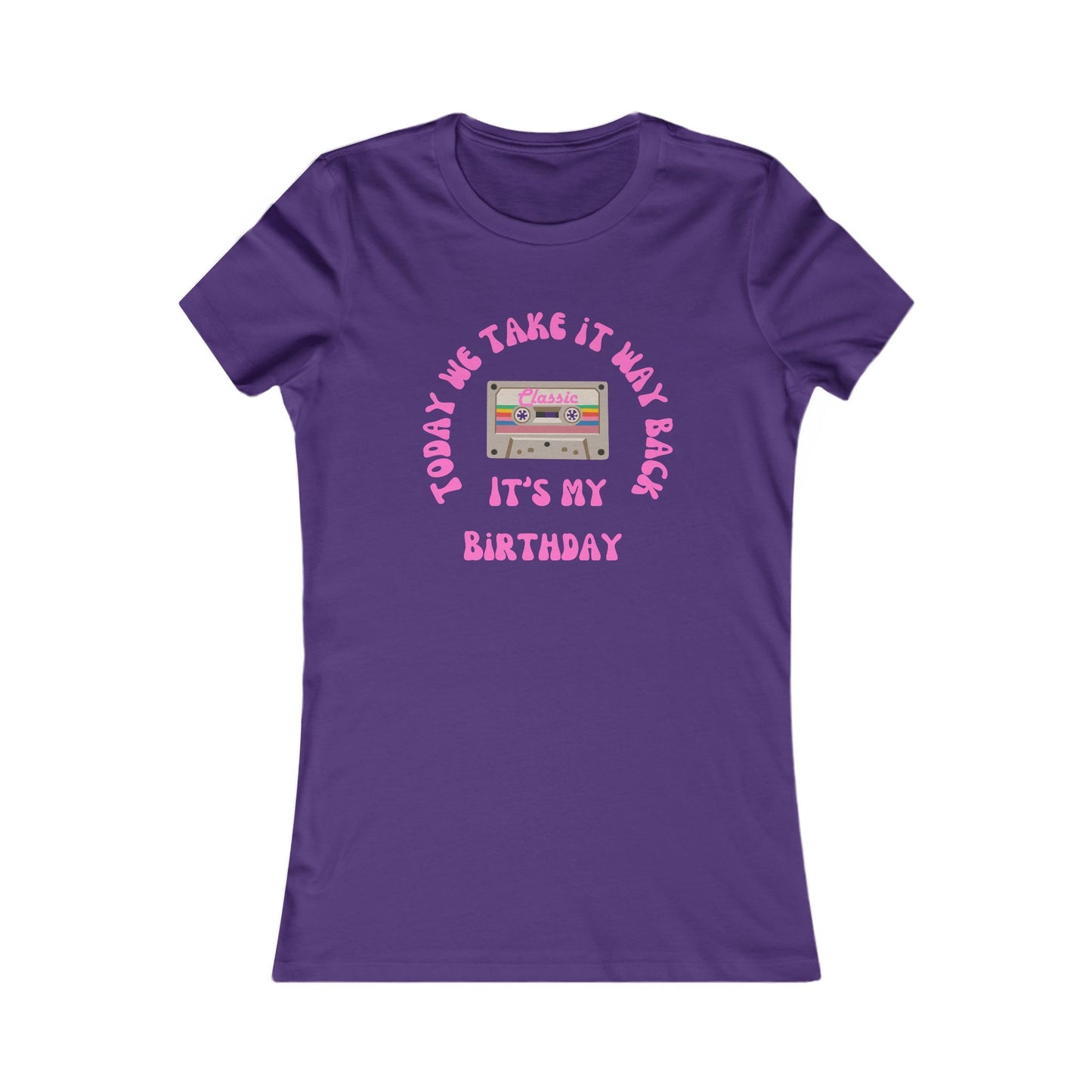 It's My Birthday Fitted T-Shirt