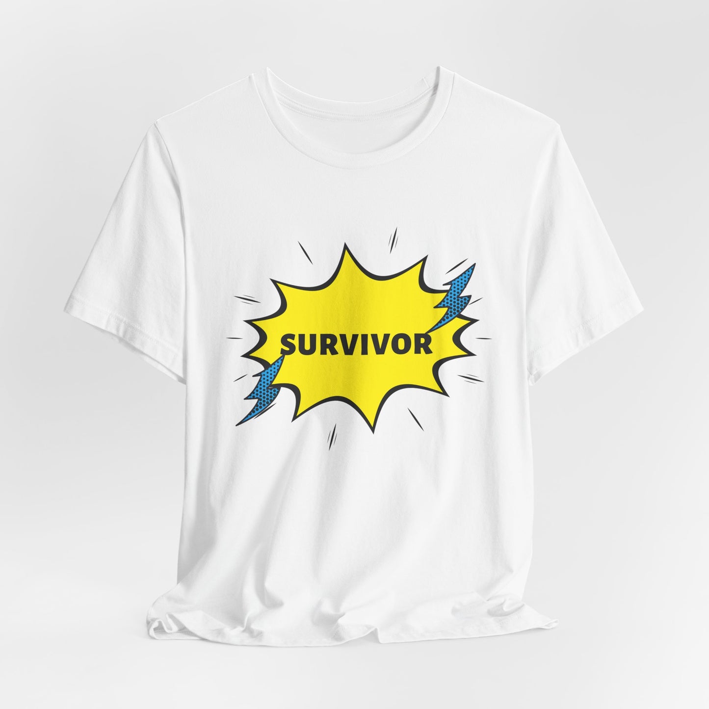 "Survivor" Jersey Short Sleeve Tee